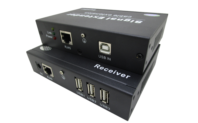 USB-2106(A)(6個usb2.0+1個Audio、Mic接口延長100米)
