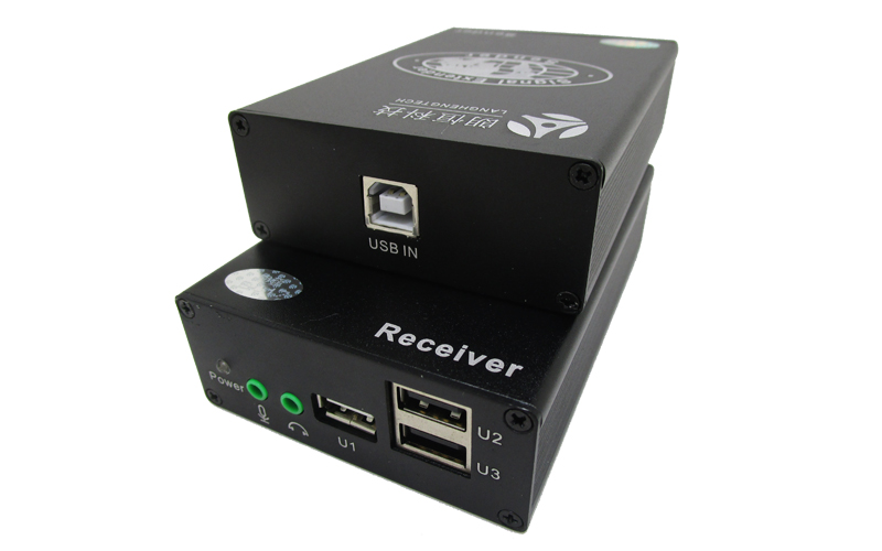 USB-2803(A)(延長3個USB2.0接口60米，AUDIO功能可選擇)