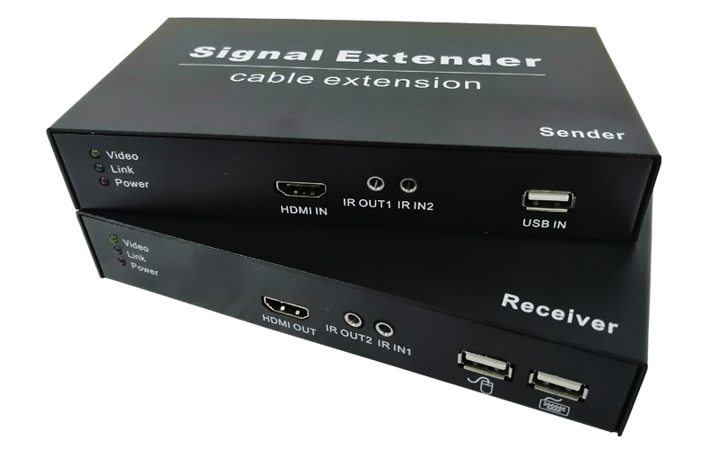 HDT-150HU(HDMI+USB鍵鼠+雙向紅外網(wǎng)線延長150米)