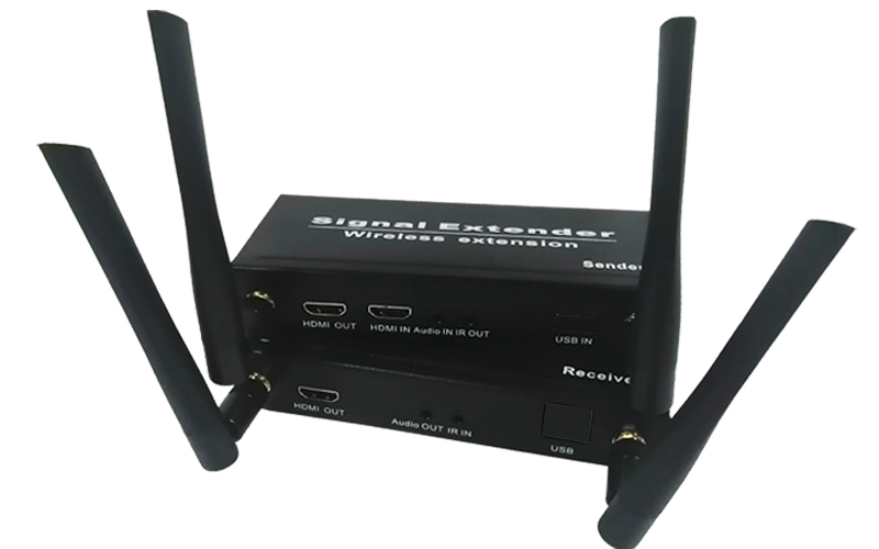 WH-200HAS(HDMI+獨(dú)立音頻+RS232+紅外無(wú)線延長(zhǎng)器)